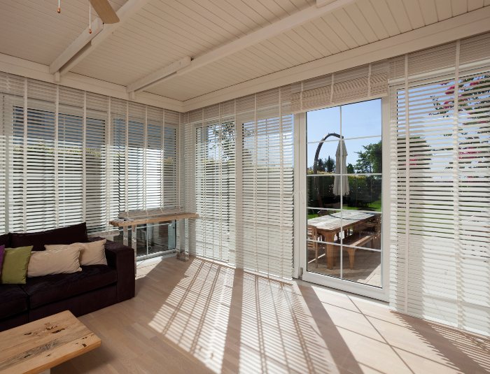 Palm Beach™ Polysatin™ shutters in VA