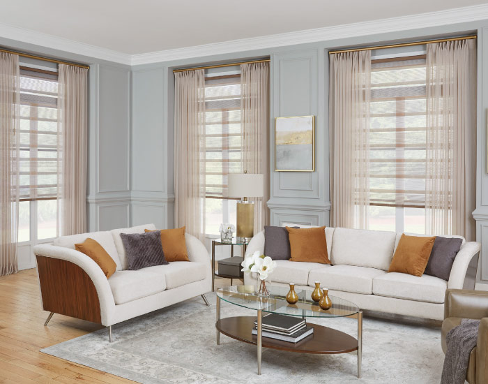 Cordless Lift Window Treatment in Fredericksburg