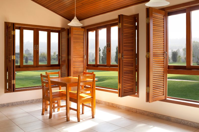 Wood Shutters in Fredericksburg, VA